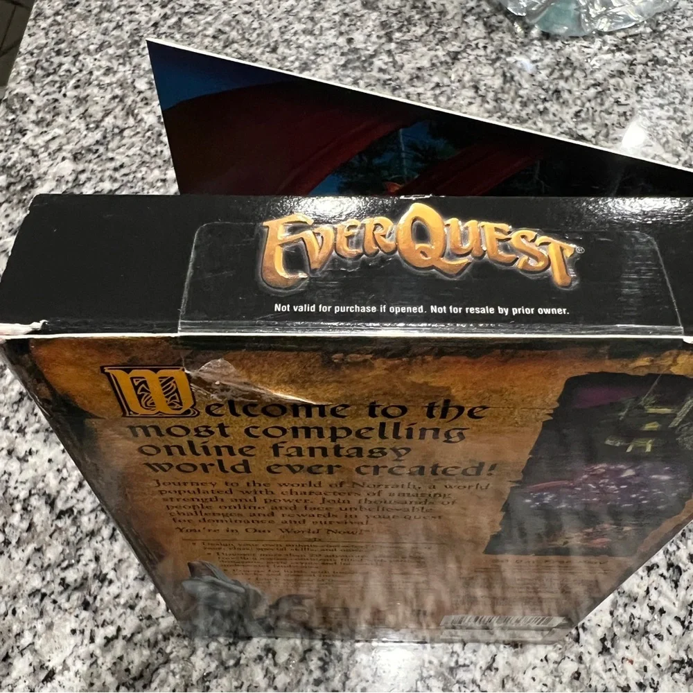RARE New! Sealed Ever Quest for PC